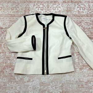 Calvin Klein Contrast Black & White Jacket